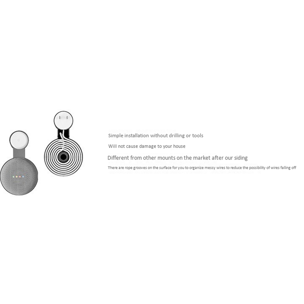 Support mural pour prise de co - Google Speaker Nest Mini avis et prix